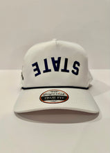 Load image into Gallery viewer, White "State" Rope Hat U&B