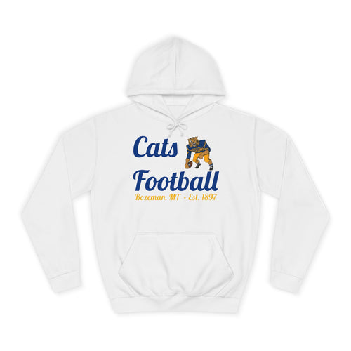 Cats Football College Hoodie