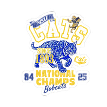 Load image into Gallery viewer, Cats Retro National Champs Sticker
