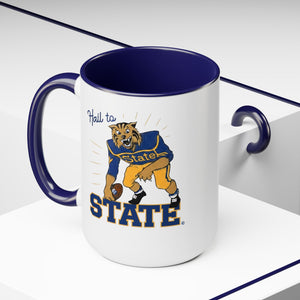Two-Tone Coffee Mugs, 15oz