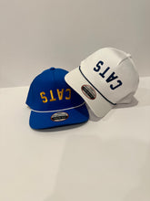 Load image into Gallery viewer, &quot;Cats&quot; White Rope Hat U&amp;B