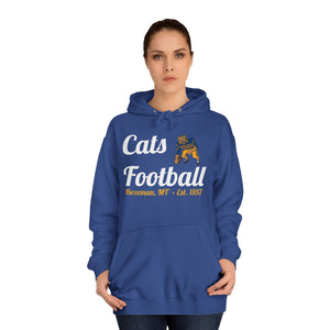 Cats Football College Hoodie