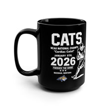 Load image into Gallery viewer, Cardiac Cats Black 15oz Coffee Mug