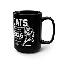 Load image into Gallery viewer, Cardiac Cats Black 15oz Coffee Mug