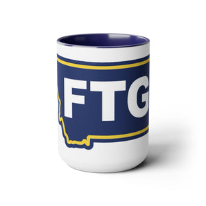 FTG - Coffee Mugs Two-Tone, 15oz