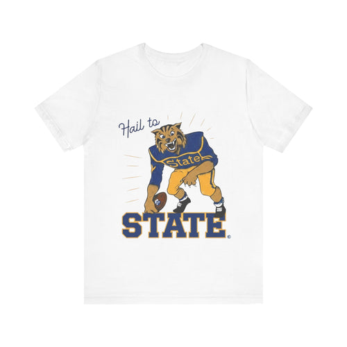 Hail To State - Unisex Jersey Short Sleeve Tee