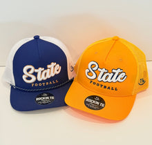 Load image into Gallery viewer, Gold State Football Hat