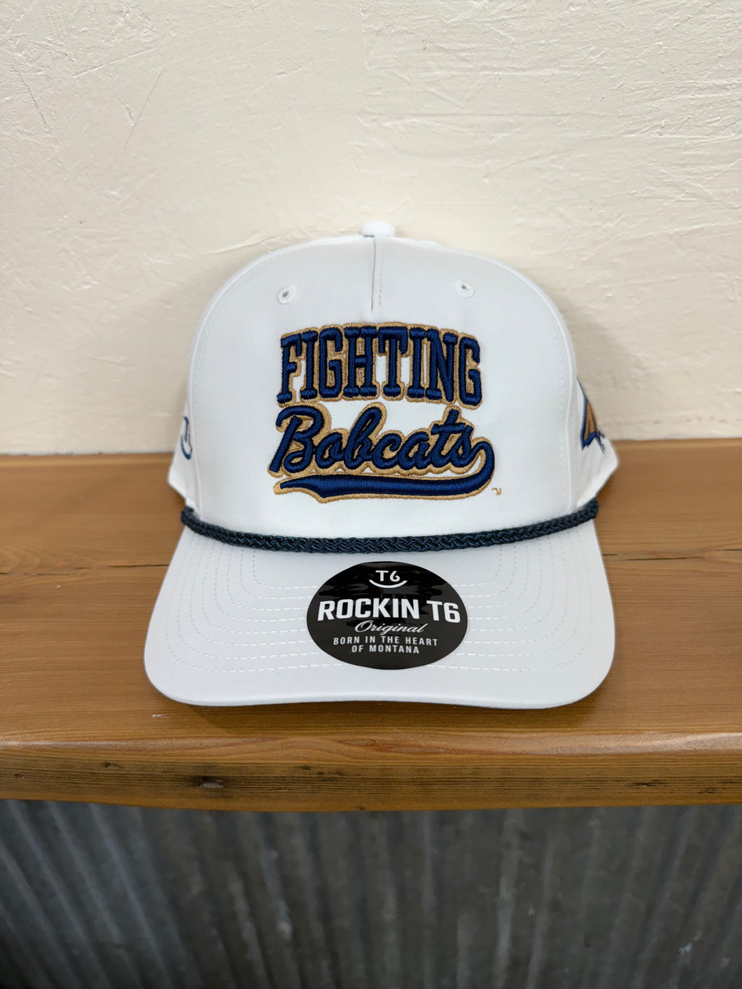 Fighting Bobcats Puff Print Performance Hat
