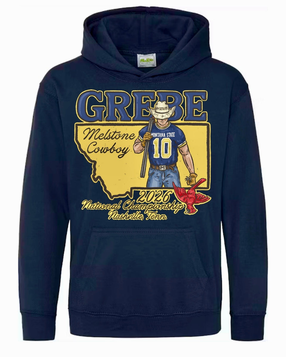 Bryce Grebe #10 Hoodie (Melstone Cowboy) – Rockin T6