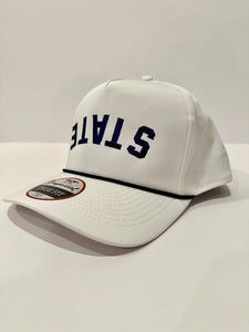 White "State" Rope Hat U&B