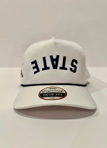 White "State" Rope Hat U&B