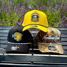 Load image into Gallery viewer, MSU Retro Black Performance Hat